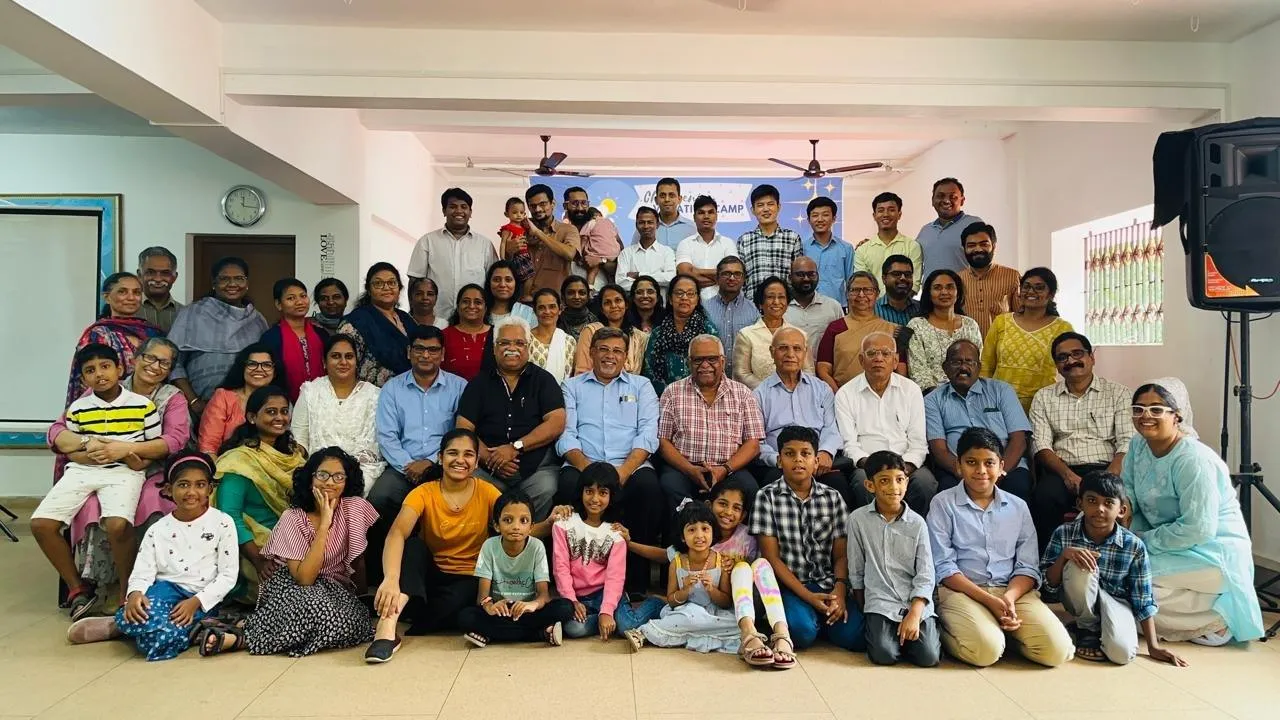 Trivandrum Bible Fellowship congregation gathering together in faith